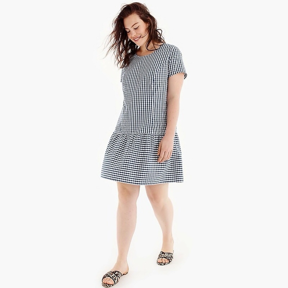 Universal Standard For J Crew Poplin  Dres…